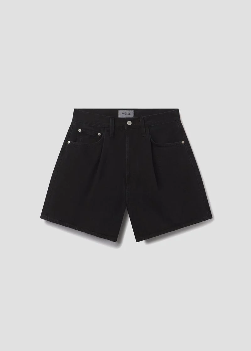 Rhoda Pleated A-Line Short in Holt - Image 6