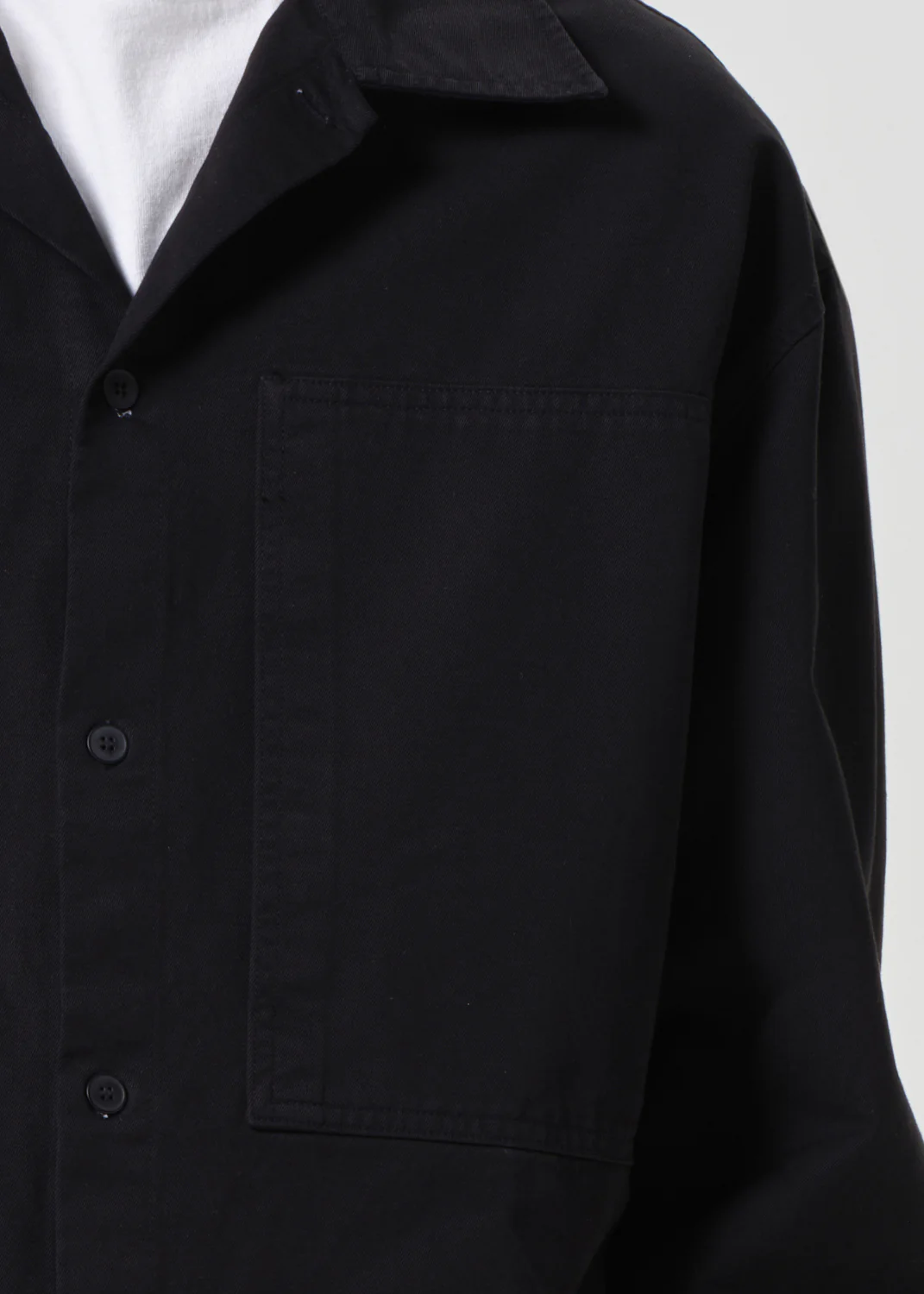 Rhode Overshirt in Black - Image 6