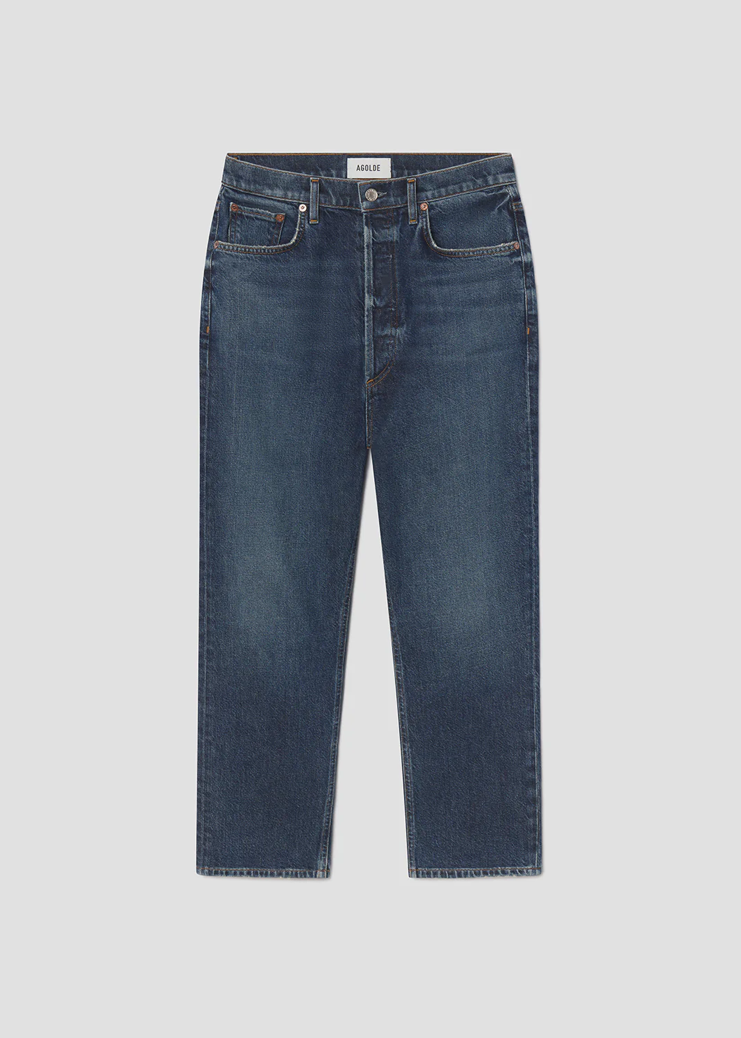Riley High Rise Straight Crop (Weightless Stretch) in Slick - Image 6