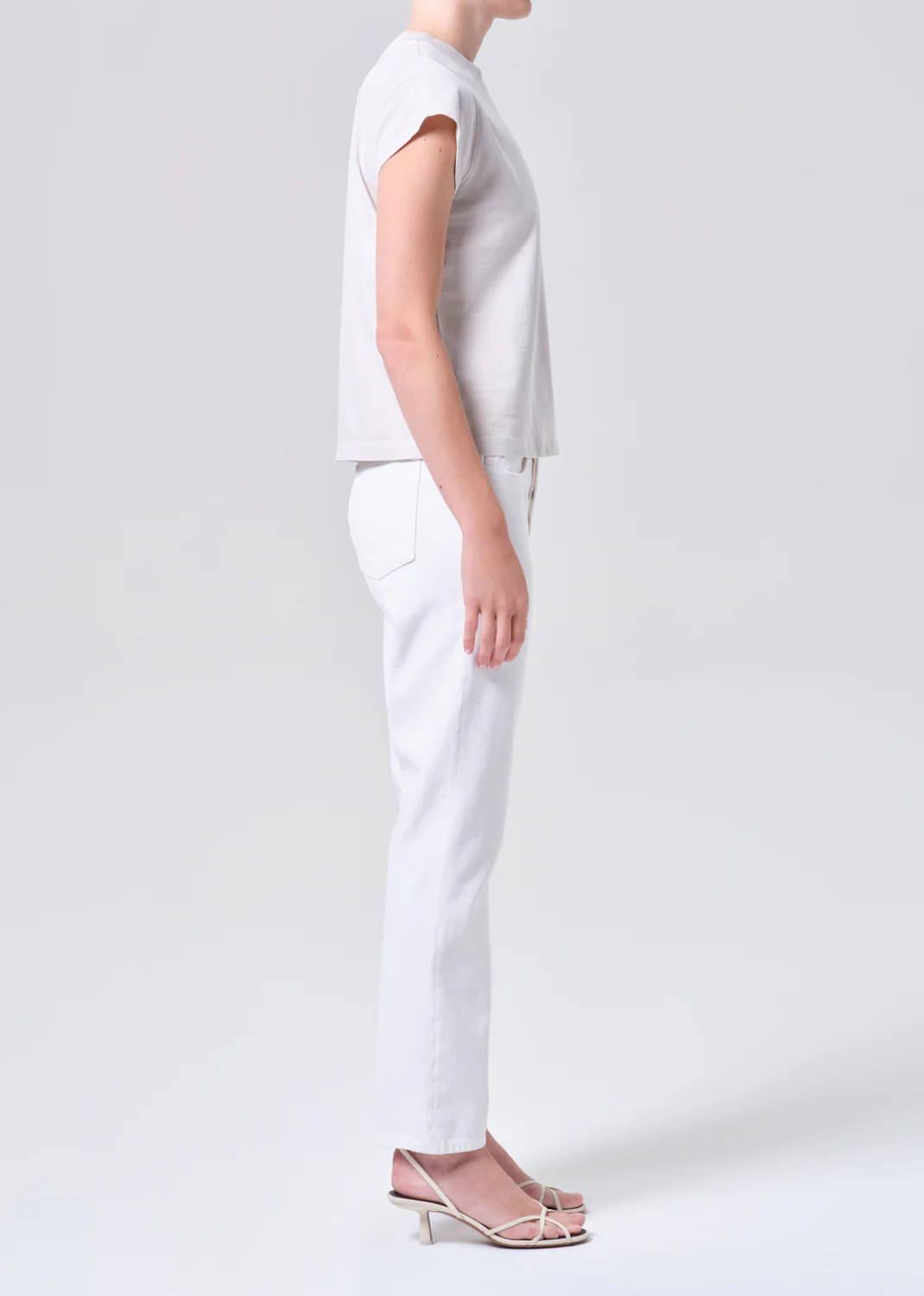 Romney Jean in Marshmallow - Image 3