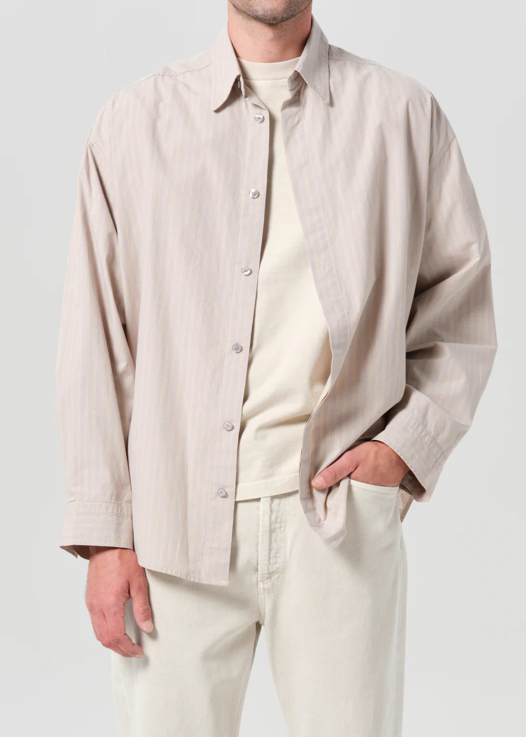 Roy Shirt in Beaudry Stripe - Image 3