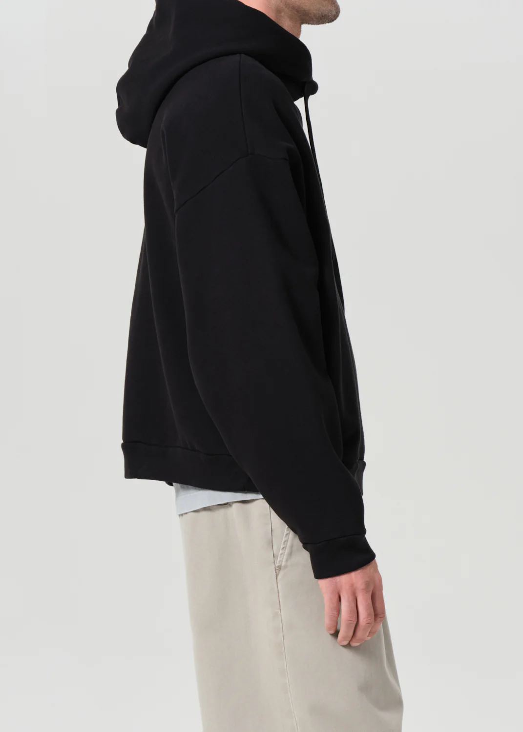Salford Hoodie in Black - Image 3
