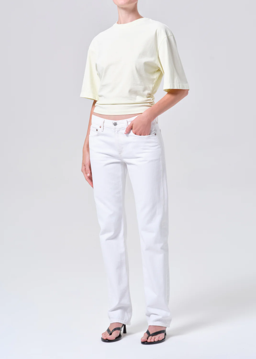 Shari Tee in Lemon Drop - Image 4