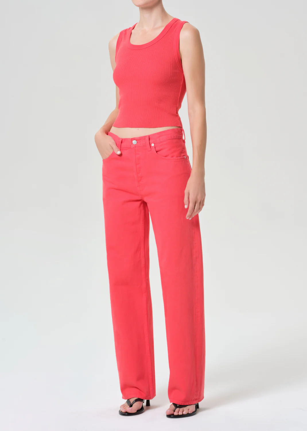Shrunken Poppy Tank in Carnival - Image 4