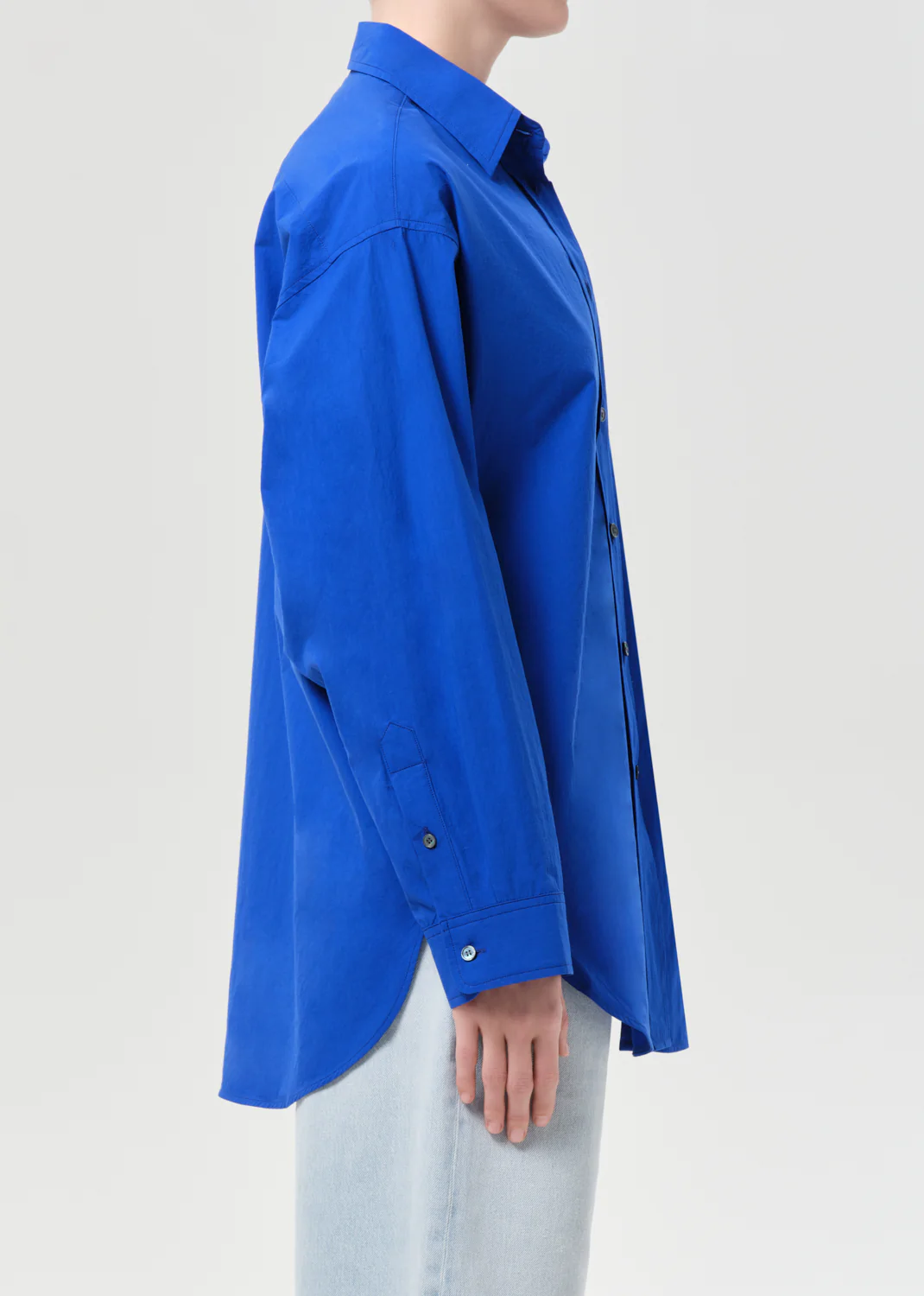 Sona Shirt in Cobalt - Image 3
