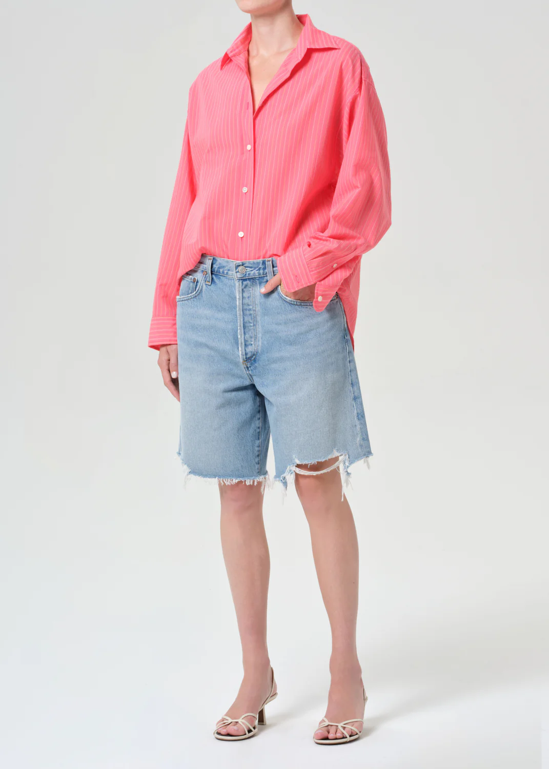 Sona Shirt in Fontana Stripe/Candy - Image 4