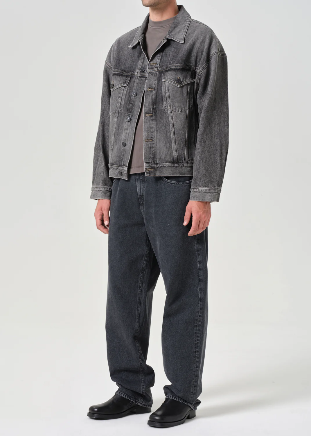 Stefano Jean Jacket in Fresh - Image 5