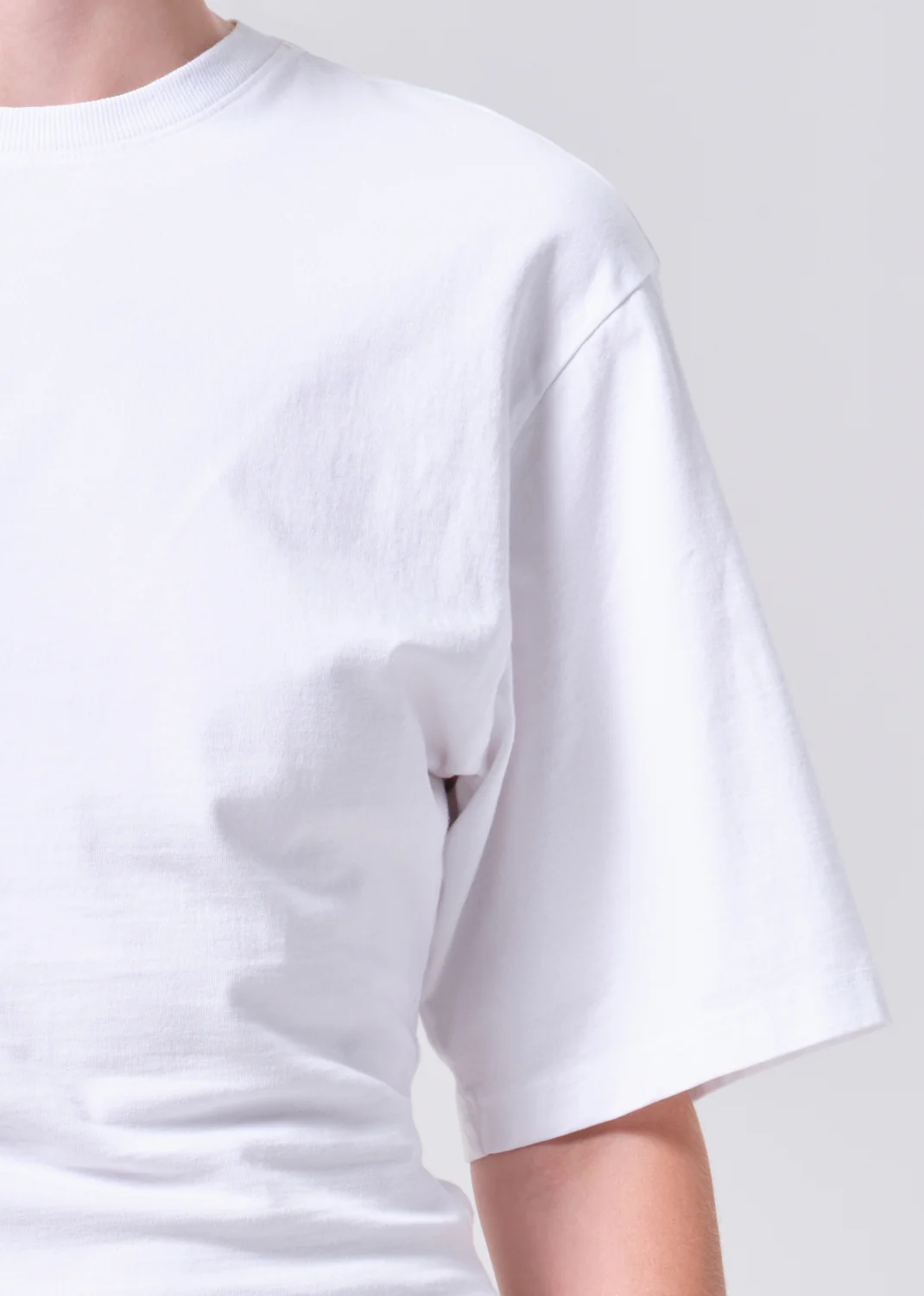 Storey Tee in White - Image 5