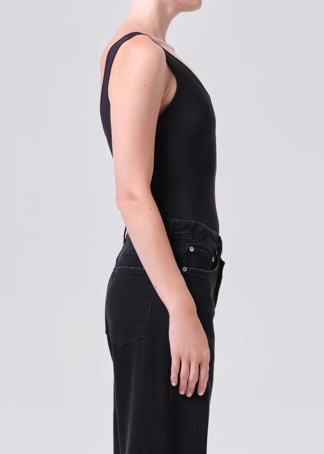 Tora Bodysuit in Black - Image 4