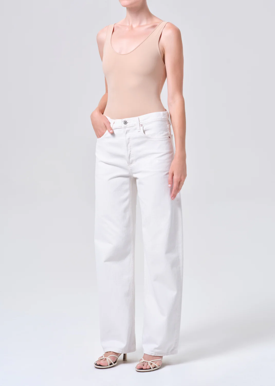 Tora Bodysuit in Nude - Image 5