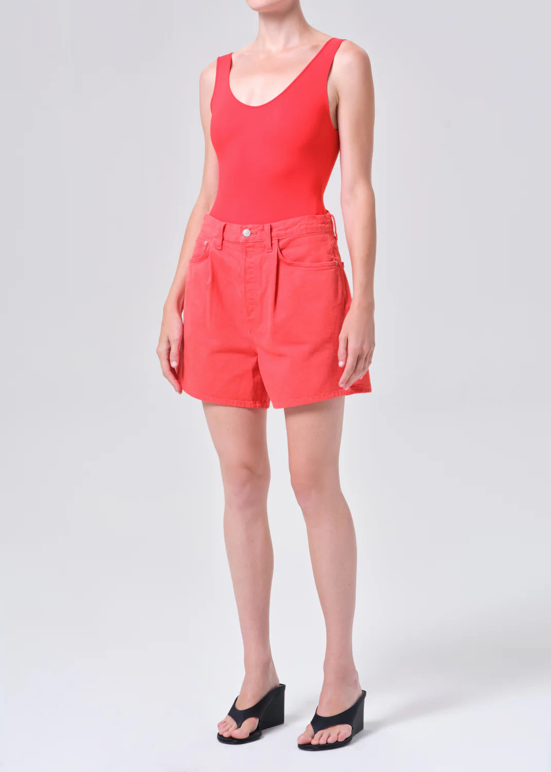 Tora Bodysuit in Vermilion - Image 4