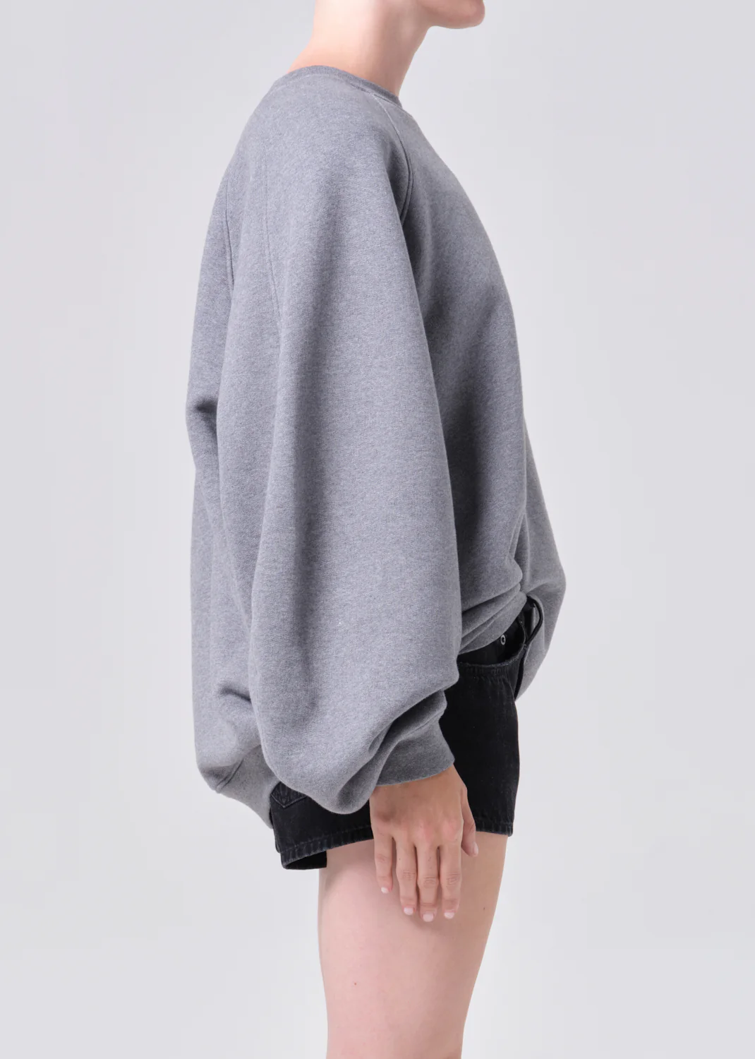 Valma Sweatshirt in Grey Heather - Image 3