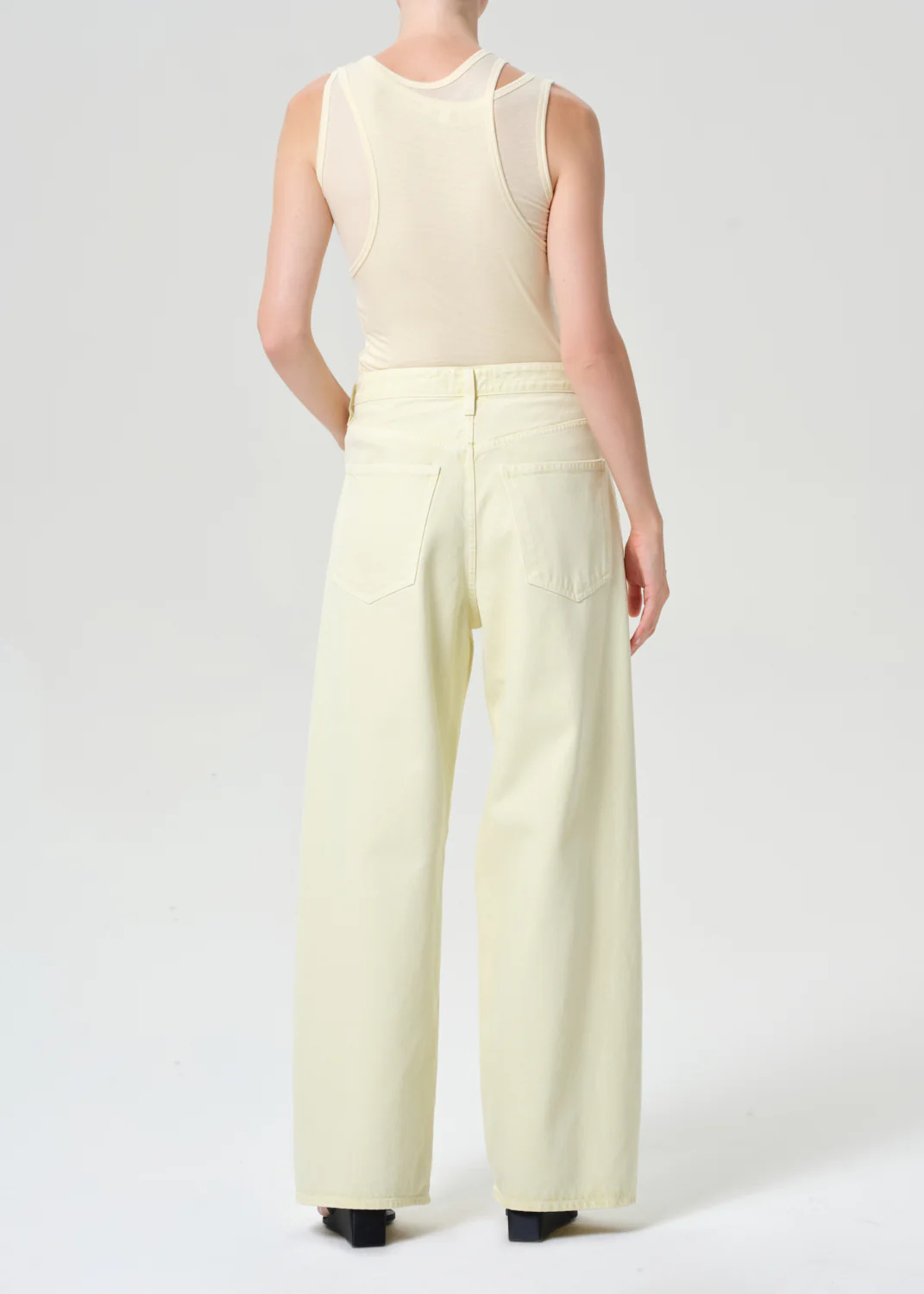 Vana Fold Jean in Lemon Zest - Image 2