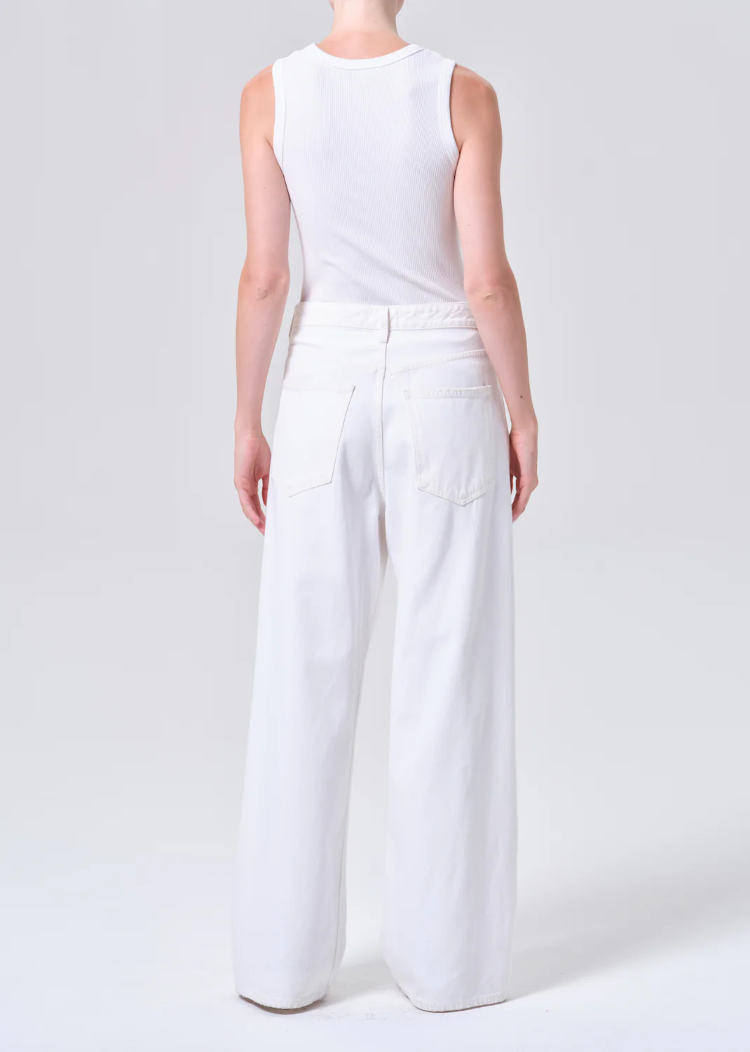 Vana Fold Jean in Milkshake - Image 3
