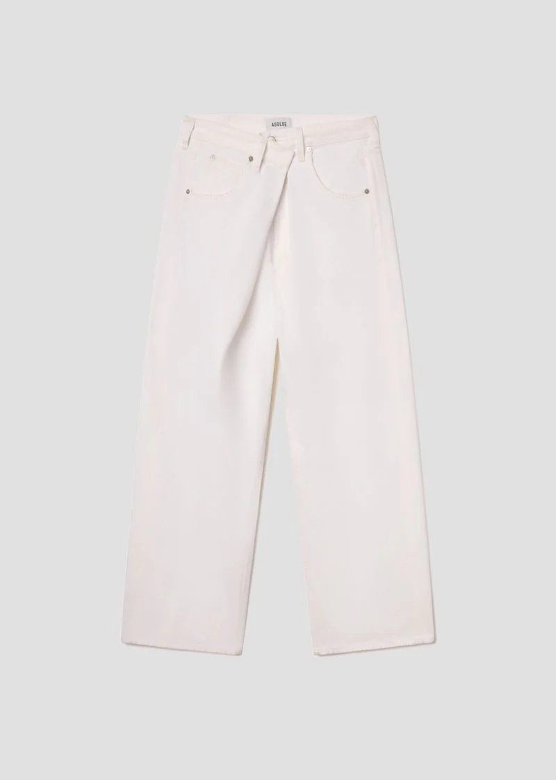 Vana Fold Jean in Milkshake - Image 6