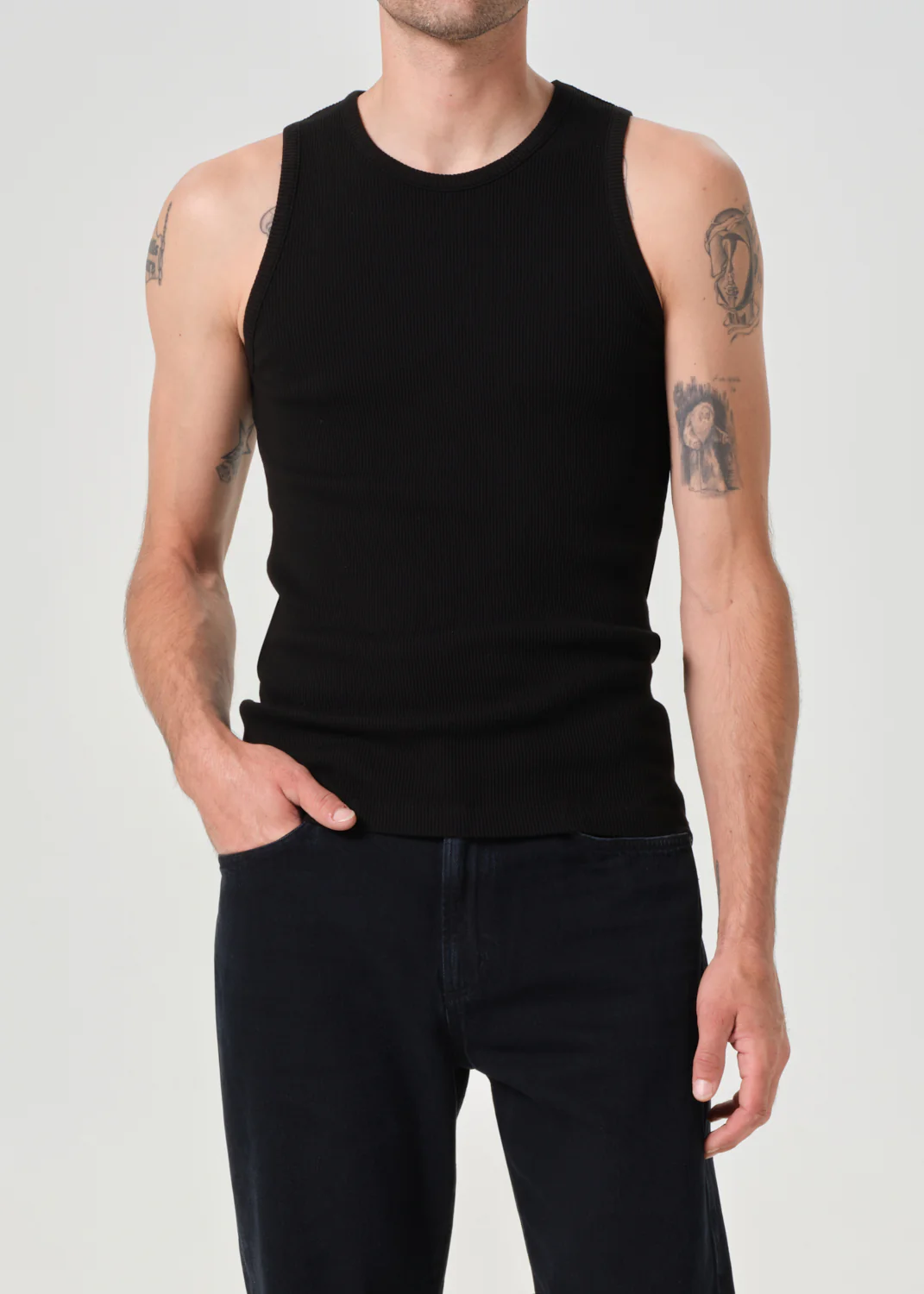 Viggo Tank in Black - Image 2