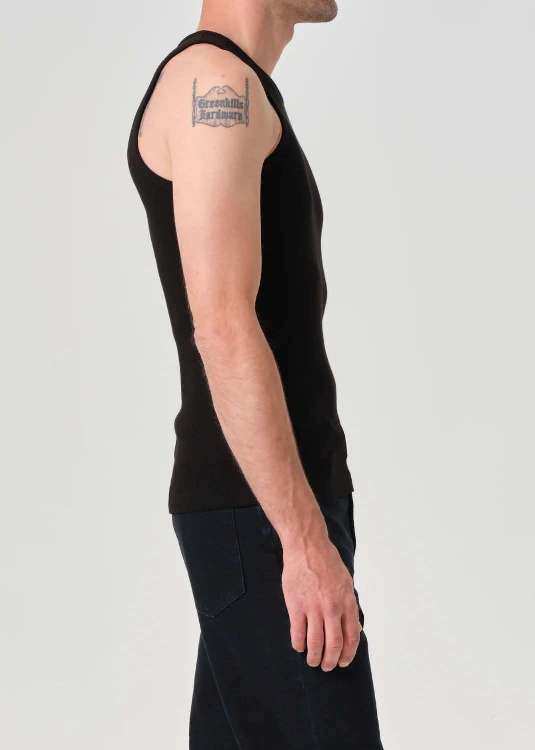 Viggo Tank in Black - Image 3